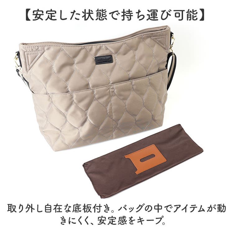 LIZDAYS キルティングナイロンショルダーバッグ[品番