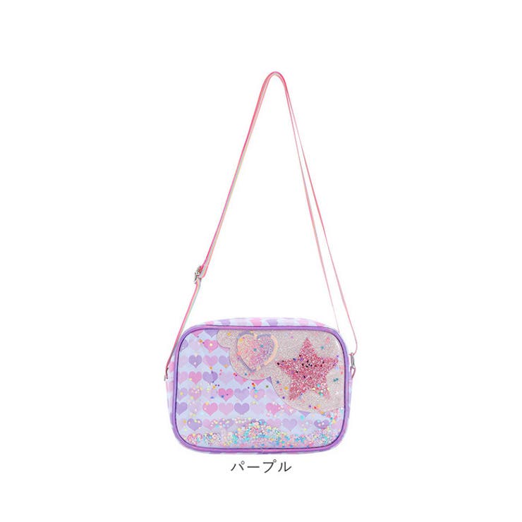 キラキラ ショルダーバッグ ポシェット シャカシャカ動く[品番