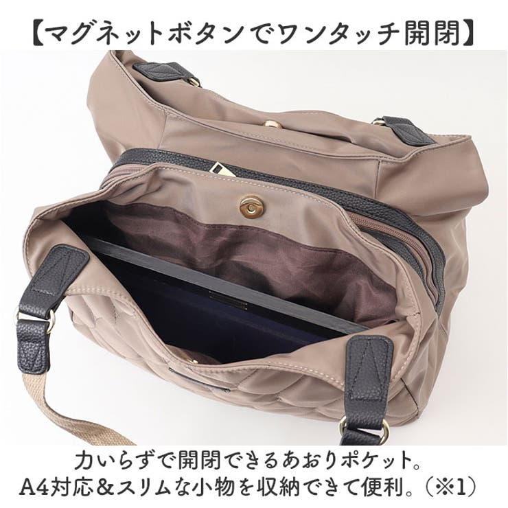 LIZDAYS キルティングナイロントートバッグ | BACKYARD FAMILY | 詳細画像10 