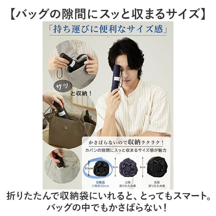 U Light 超軽量カーボン折りたたみ雨傘 50cm | BACKYARD FAMILY | 詳細画像10 