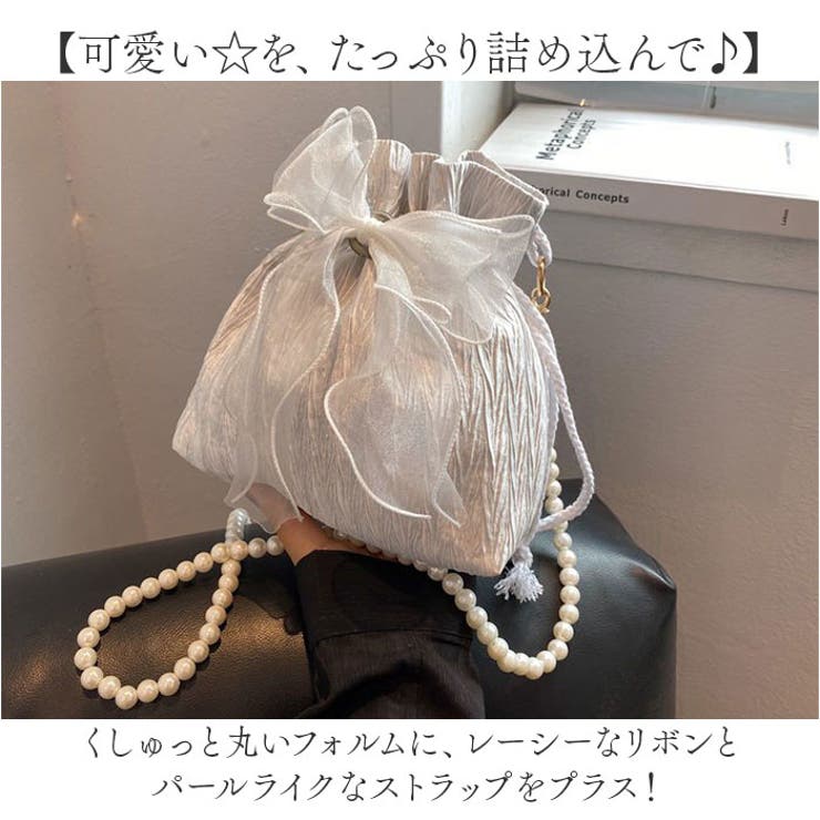 ショルダーバッグ 巾着バッグ レディース[品番：BCYW0034269