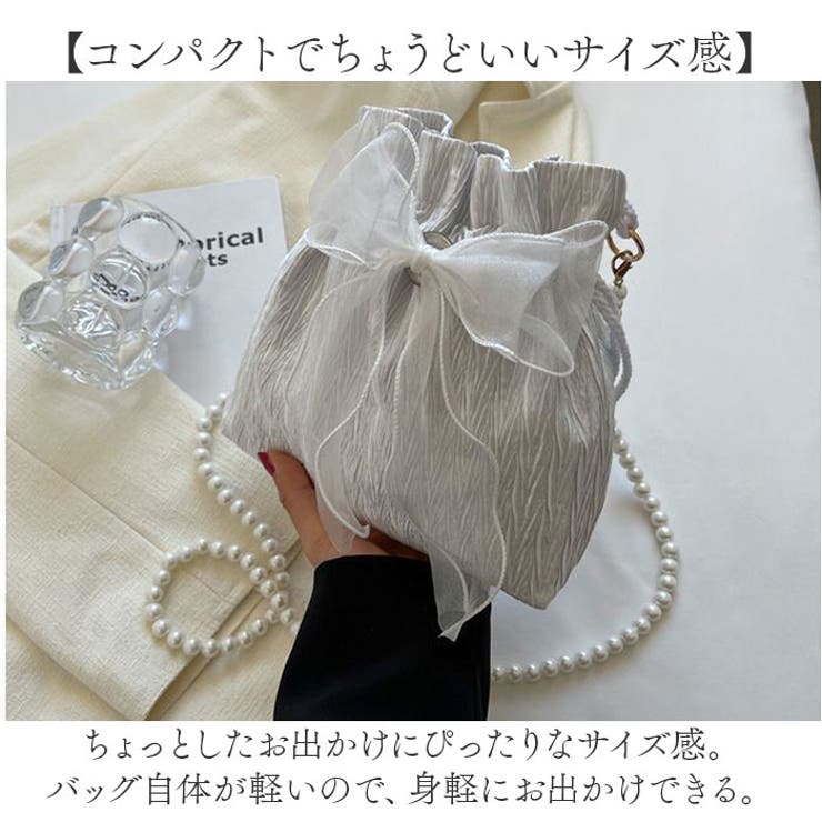 ショルダーバッグ 巾着バッグ レディース[品番：BCYW0034269