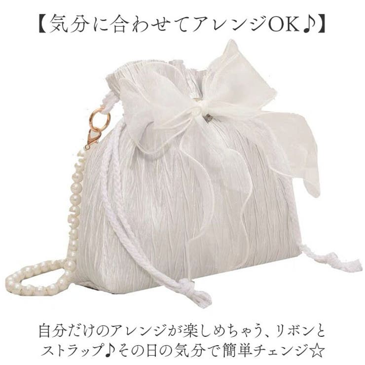 ショルダーバッグ 巾着バッグ レディース[品番：BCYW0034269