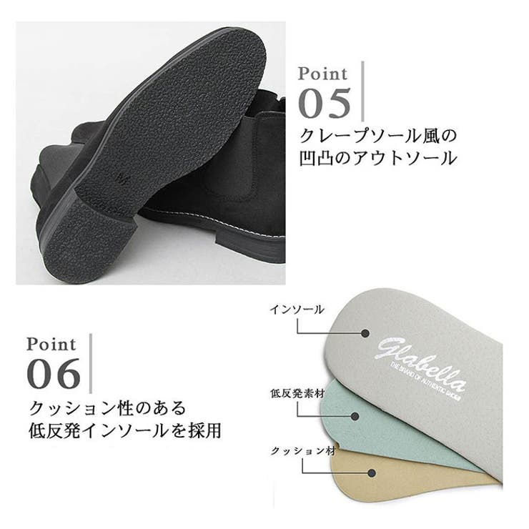 glabella CHELSEA BOOTS PLANE TOE | BACKYARD FAMILY | 詳細画像10 