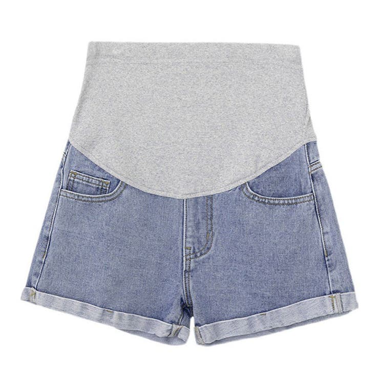 マタニティショートパンツ デニム[品番：BCYW0034288]｜BACKYARD
