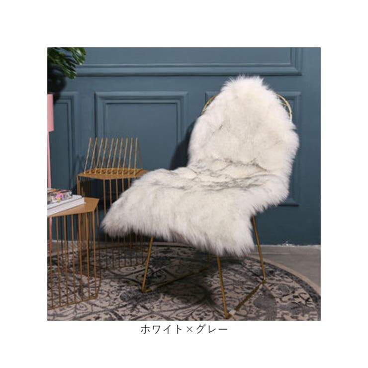 フェイクムートンラグ[品番：BCYW0034166]｜BACKYARD FAMILY