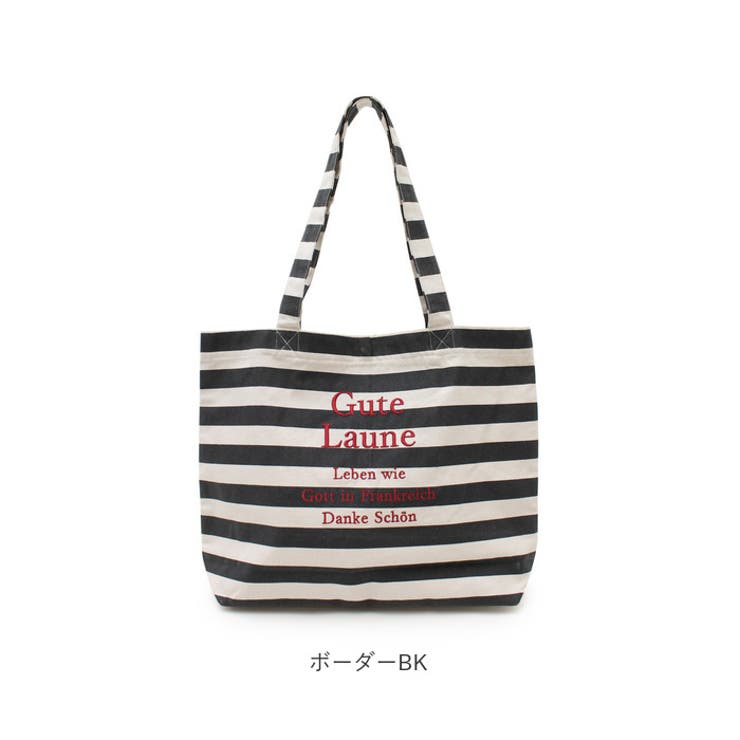 ロゴ刺繍ラージトート[品番：BCYW0037938]｜BACKYARD FAMILY（バック