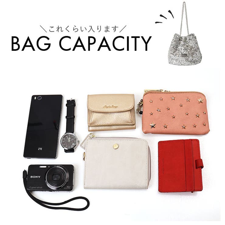 スパンコール バッグ パーティーバッグ レディース ショルダー[品番