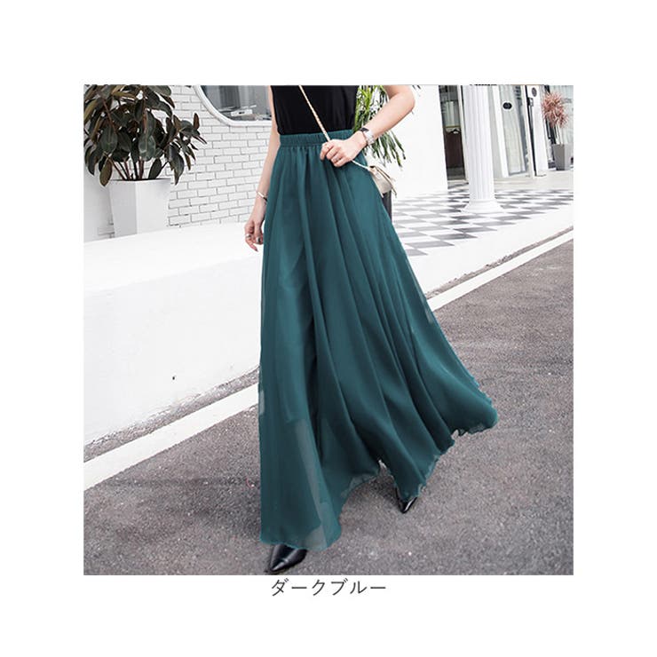 シフォンスカート