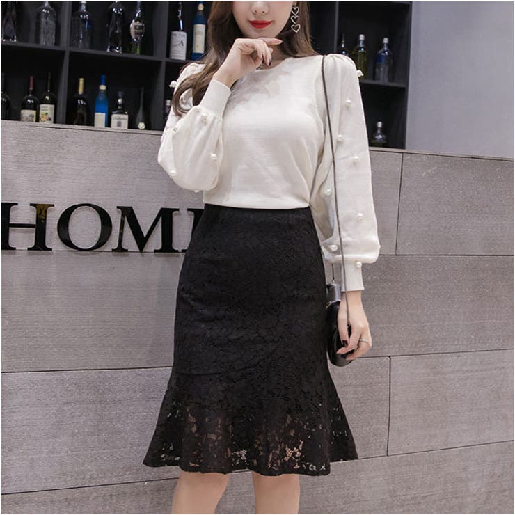 マーメイドスカート ミディ丈 | BACKYARD FAMILY | 詳細画像3 