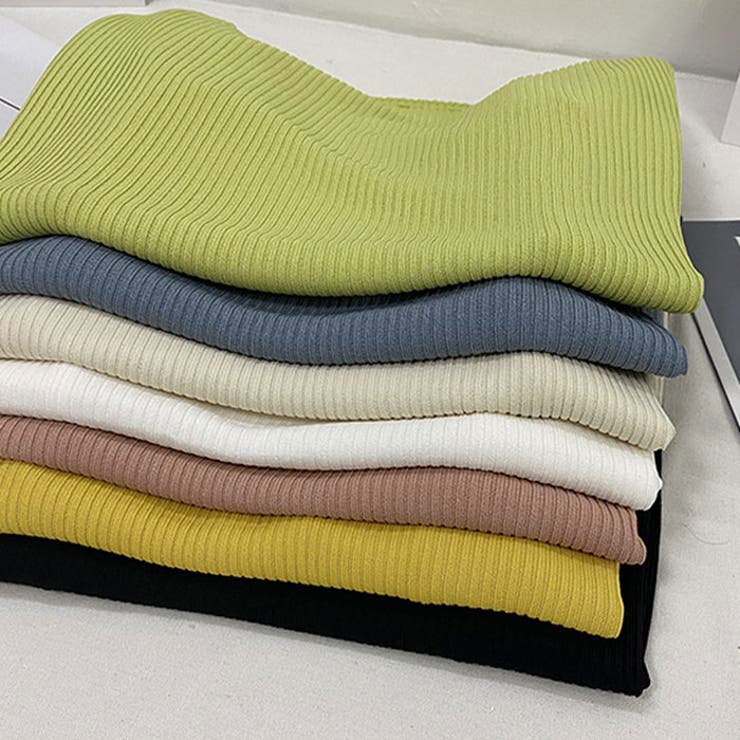 リブニットシャツ ボートネック | BACKYARD FAMILY | 詳細画像14 