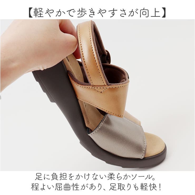 クロワッサン レディースサンダル CR4599 | BACKYARD FAMILY | 詳細画像7 