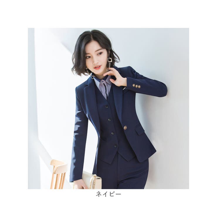 ビジネススーツ パンツスーツ セットアップ レディース[品番