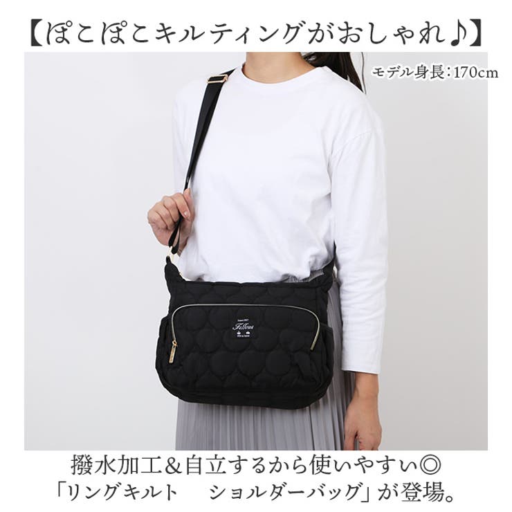 リングキルトショルダーバッグ[品番：BCYW0034149]｜BACKYARD