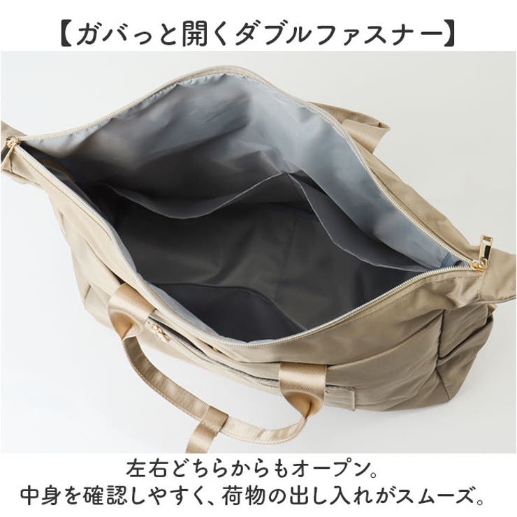 隠しジップ2WAYボストン | BACKYARD FAMILY | 詳細画像5 