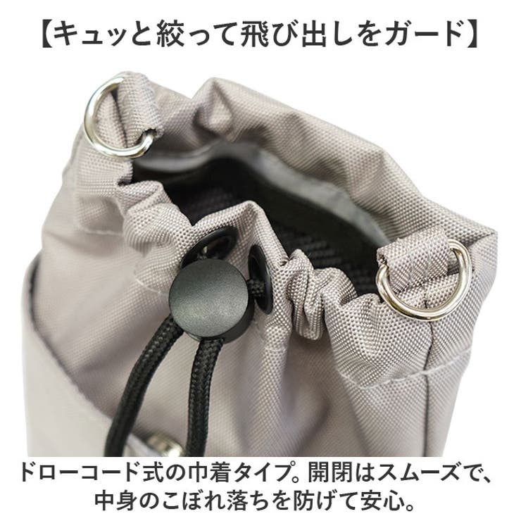 ミニ巾着コードスマホショルダー[品番：BCYW0035383]｜BACKYARD FAMILY