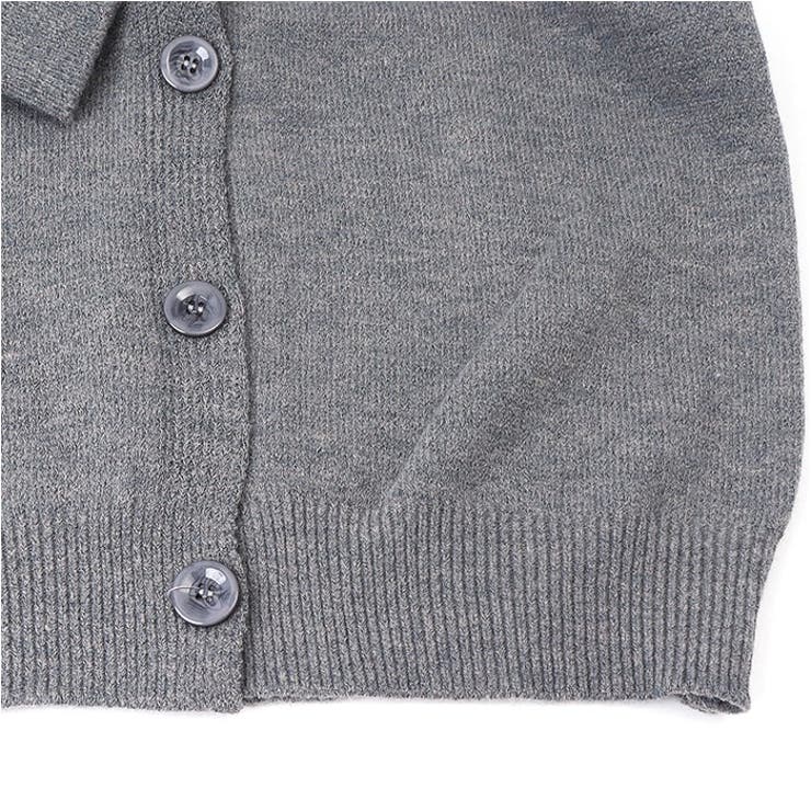 カーディガン Vネック シンプル | BACKYARD FAMILY | 詳細画像12 