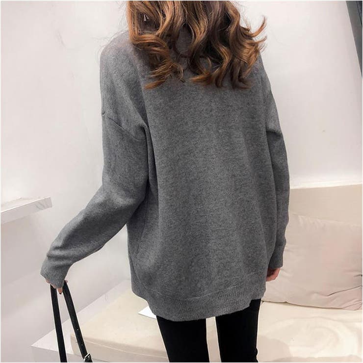 カーディガン Vネック シンプル | BACKYARD FAMILY | 詳細画像3 