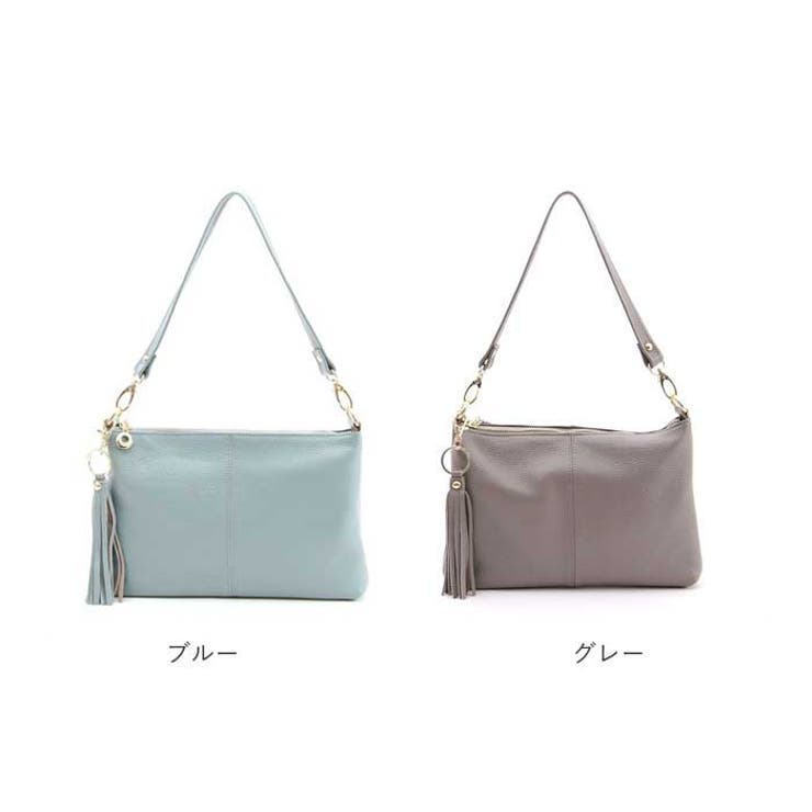 注目 COOCO シュリンクレザー2WAYショルダーバッグ[品番：BCYW0034258 バッグ