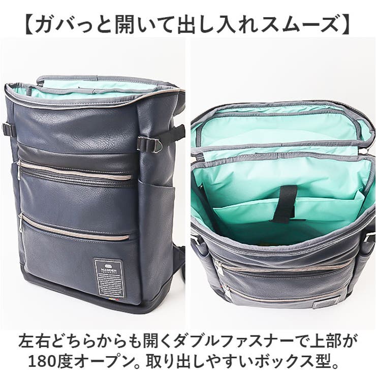 MADDEN EQUIPMENT ボックスリュック | BACKYARD FAMILY | 詳細画像4 