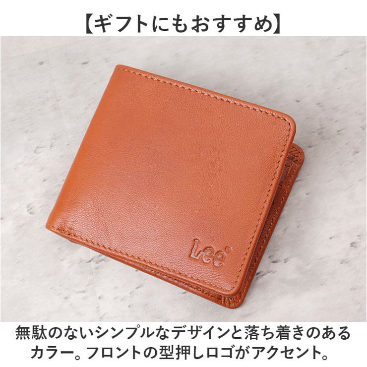 Lee 柔らかゴートレザー二つ折り財布 | BACKYARD FAMILY | 詳細画像8 