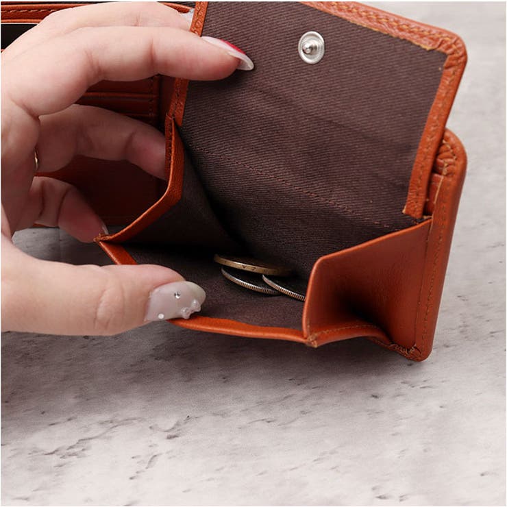 Lee 柔らかゴートレザー二つ折り財布 | BACKYARD FAMILY | 詳細画像10 