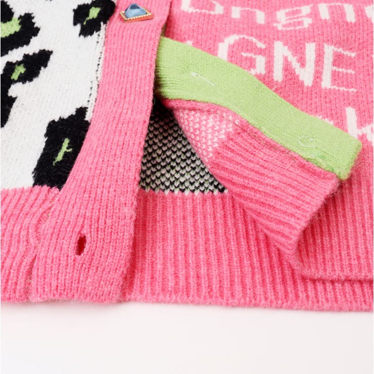 デニム＆ニット カーディガン アニマル柄 | BACKYARD FAMILY | 詳細画像15 