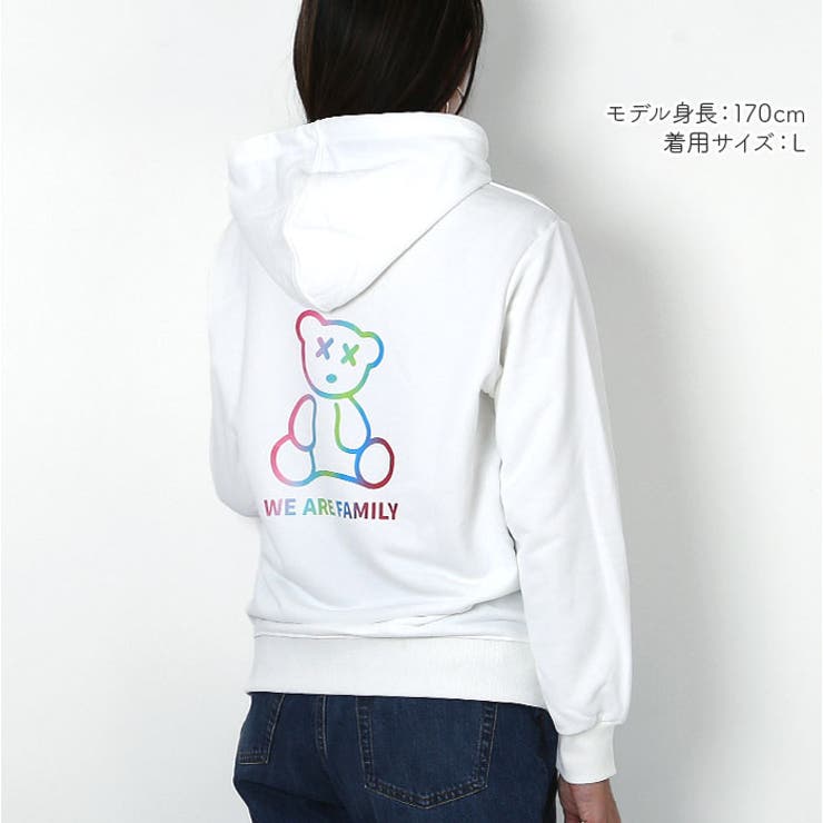 パーカー レディース メンズ 春秋 | BACKYARD FAMILY | 詳細画像3 
