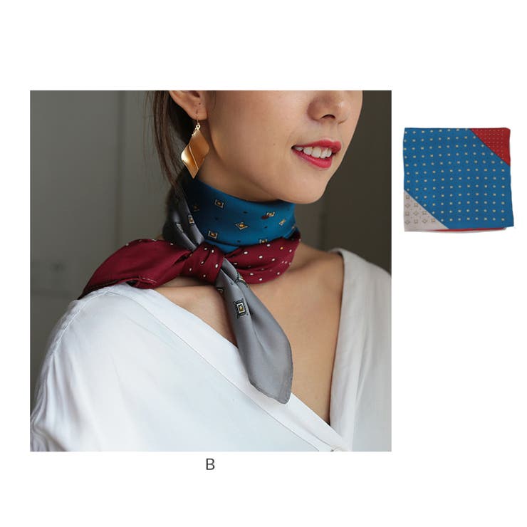 スカーフ 正方形 | BACKYARD FAMILY | 詳細画像12 