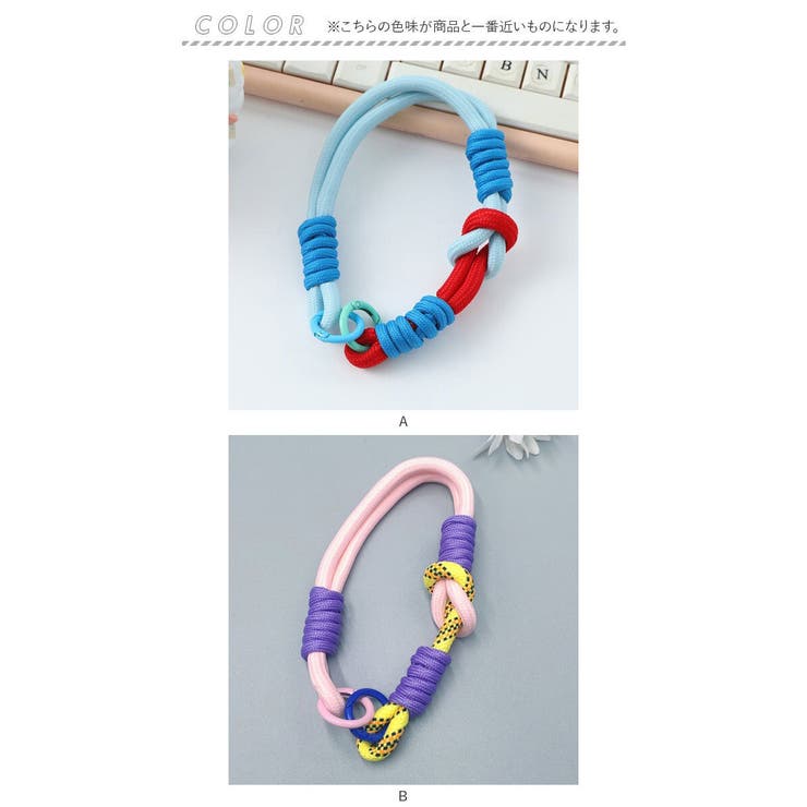 ハンドストラップ カラフルパラコードストラップ | BACKYARD FAMILY | 詳細画像9 