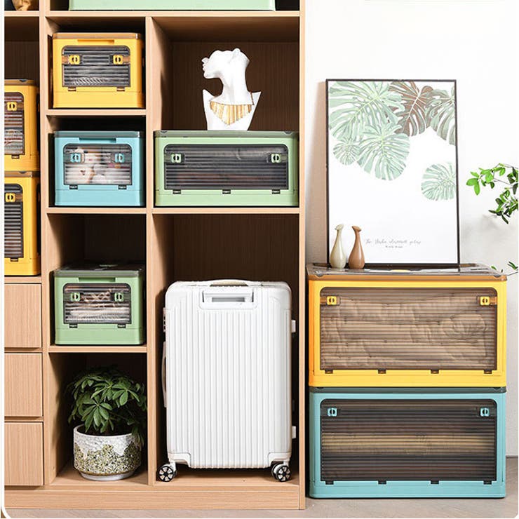 収納ボックス 折畳み キャスター付き 5面開閉 | BACKYARD FAMILY | 詳細画像4 