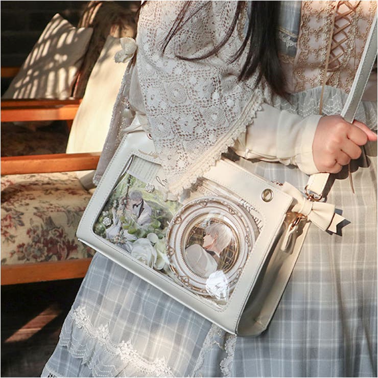 痛バッグ 小さめ パール リボン ショルダー 推し活 | BACKYARD FAMILY | 詳細画像9 