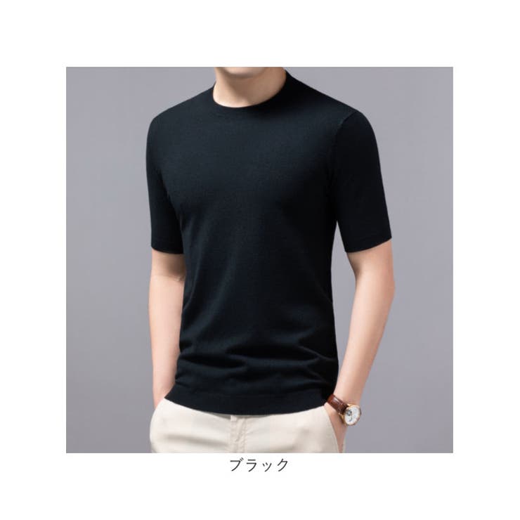 ニット セーター メンズ サマー 半袖 | BACKYARD FAMILY | 詳細画像16 