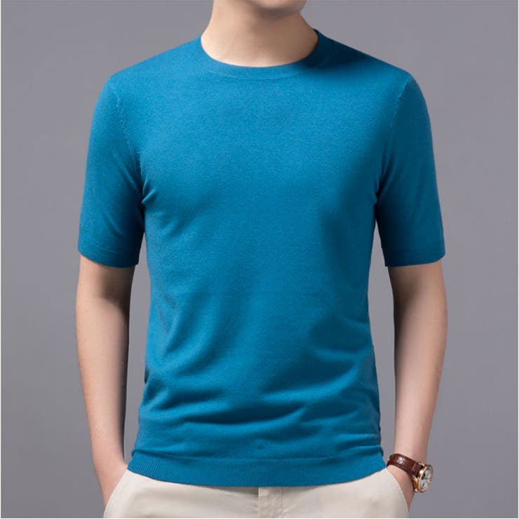 ニット セーター メンズ サマー 半袖 | BACKYARD FAMILY | 詳細画像3 