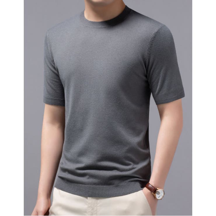 ニット セーター メンズ サマー 半袖 | BACKYARD FAMILY | 詳細画像5 