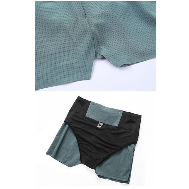 ウエストポケット付き スポーツウェア ハーフパンツ | BACKYARD FAMILY | 詳細画像15 