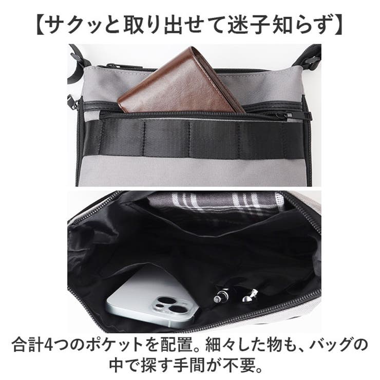 chou-porte BOLD LINE サコッシュ | BACKYARD FAMILY | 詳細画像8 