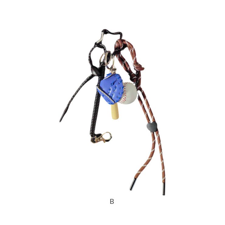 ベースボール チャーム付き カラフル パラコード | BACKYARD FAMILY | 詳細画像9 