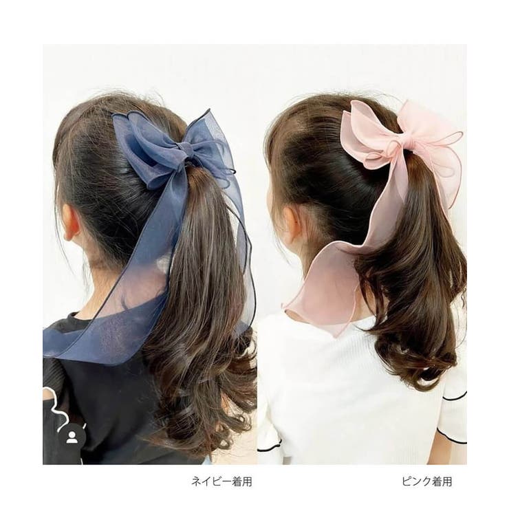 アンジュオーガンジーリボンヘアゴム(5color) | BACKYARD FAMILY | 詳細画像3 