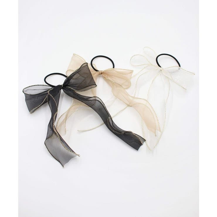 ハンクロングリボンヘアゴム(3color) | BACKYARD FAMILY | 詳細画像4 