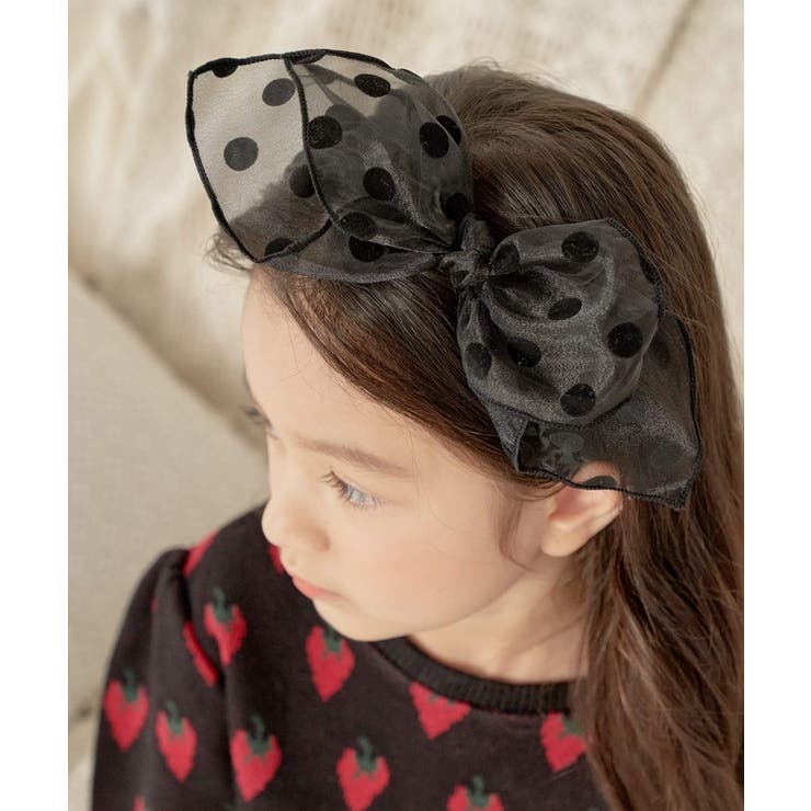 スエ水玉ビックリボンカチューシャ(3color) | BACKYARD FAMILY | 詳細画像3 