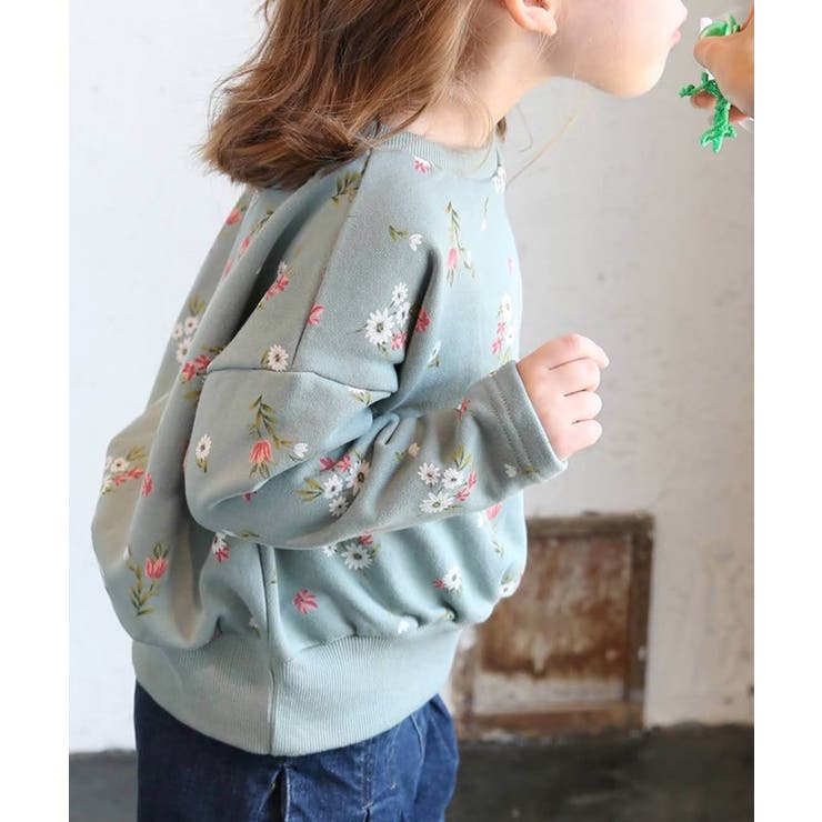 花柄スウェット | BACKYARD FAMILY | 詳細画像8 