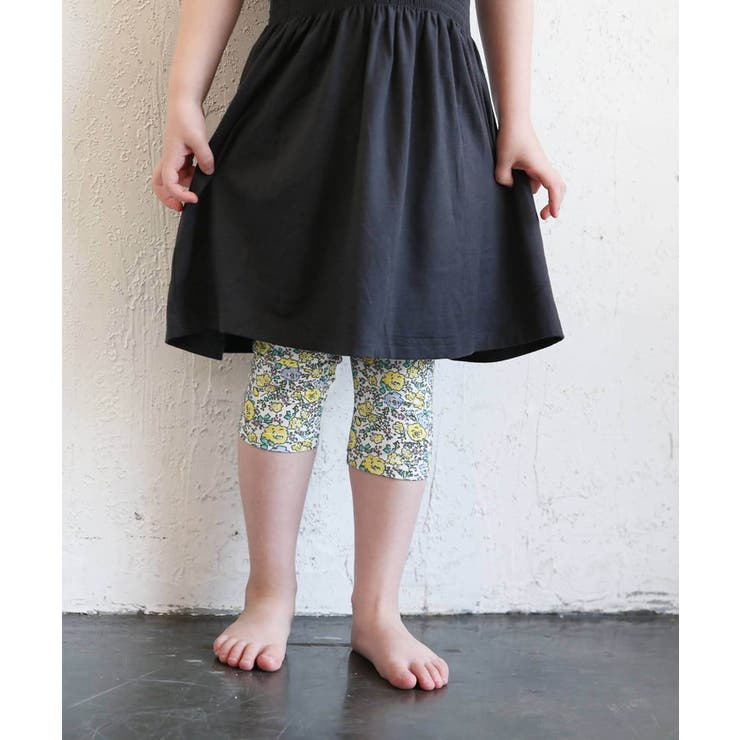 コッチ花柄ひざ下丈レギンス | BACKYARD FAMILY | 詳細画像4 