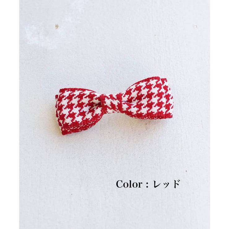 ハウンドトゥースリボンバレッタ＆ヘアゴム | BACKYARD FAMILY | 詳細画像10 