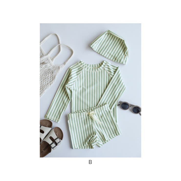 ベビー キッズ 水着 セパレート 帽子付き | BACKYARD FAMILY | 詳細画像13 