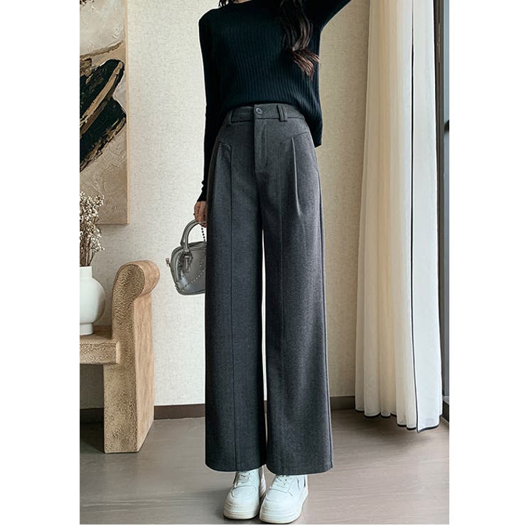 レディース ハイウエスト ストレートパンツ | BACKYARD FAMILY | 詳細画像4 