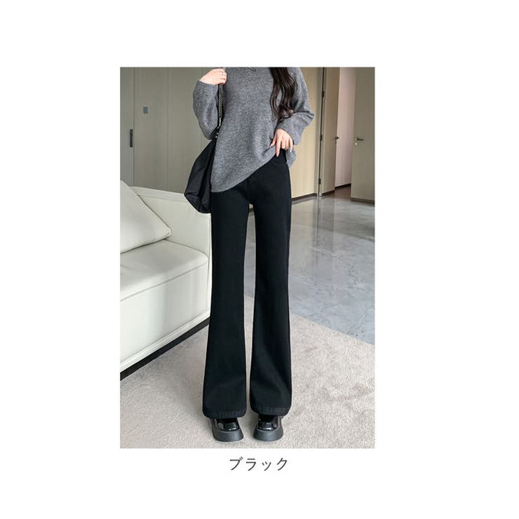 レディース ハイウエスト ストレートパンツ | BACKYARD FAMILY | 詳細画像12 