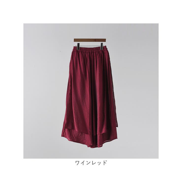 スカーチョワイドパンツ レディース | BACKYARD FAMILY | 詳細画像13 
