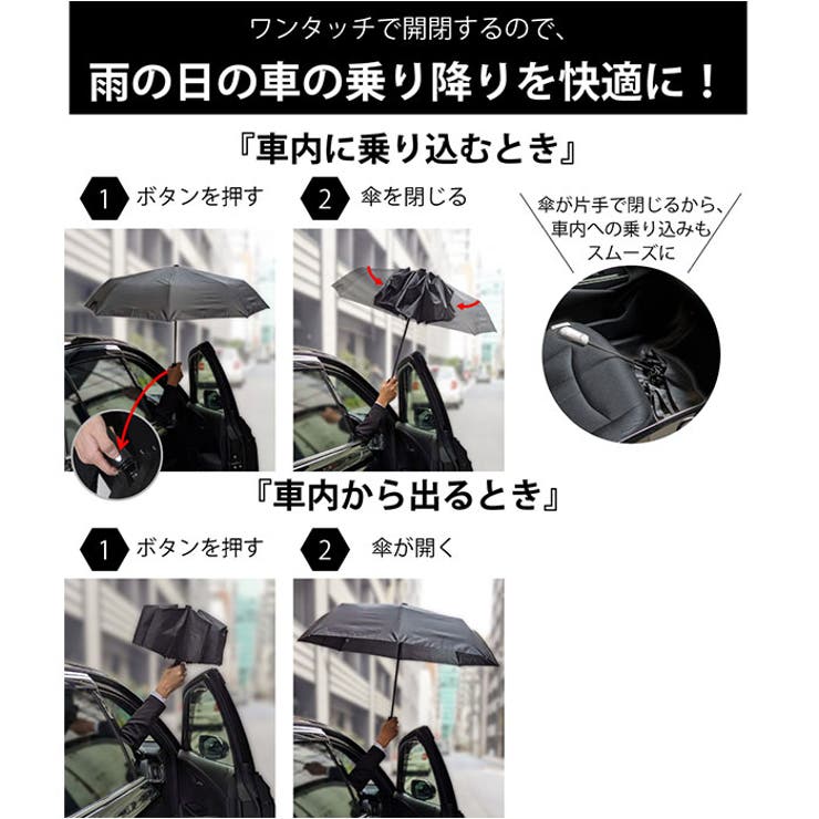 HAU 紳士超撥水自動開閉傘 64cm | BACKYARD FAMILY | 詳細画像9 