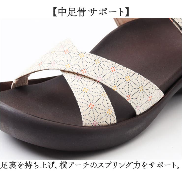 RegettaCanoe リゲッタカヌー 和柄サンダル | BACKYARD FAMILY | 詳細画像11 